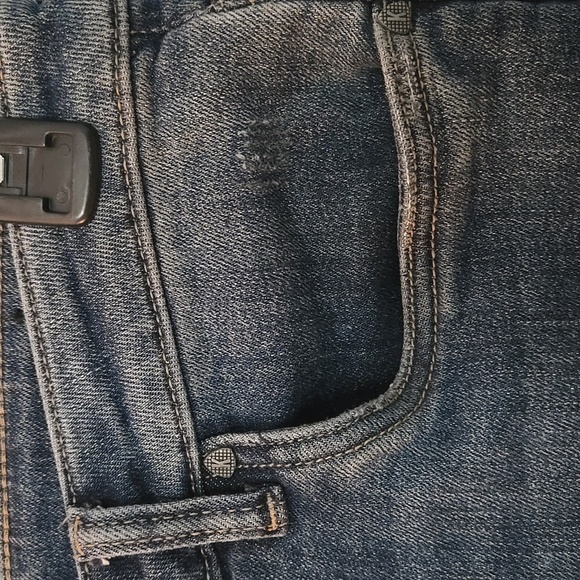 KUT FROM KLOTH Reese High Rise Ankle Straight Leg Rare Button Fly Jeans sz 16 - Picture 8 of 16